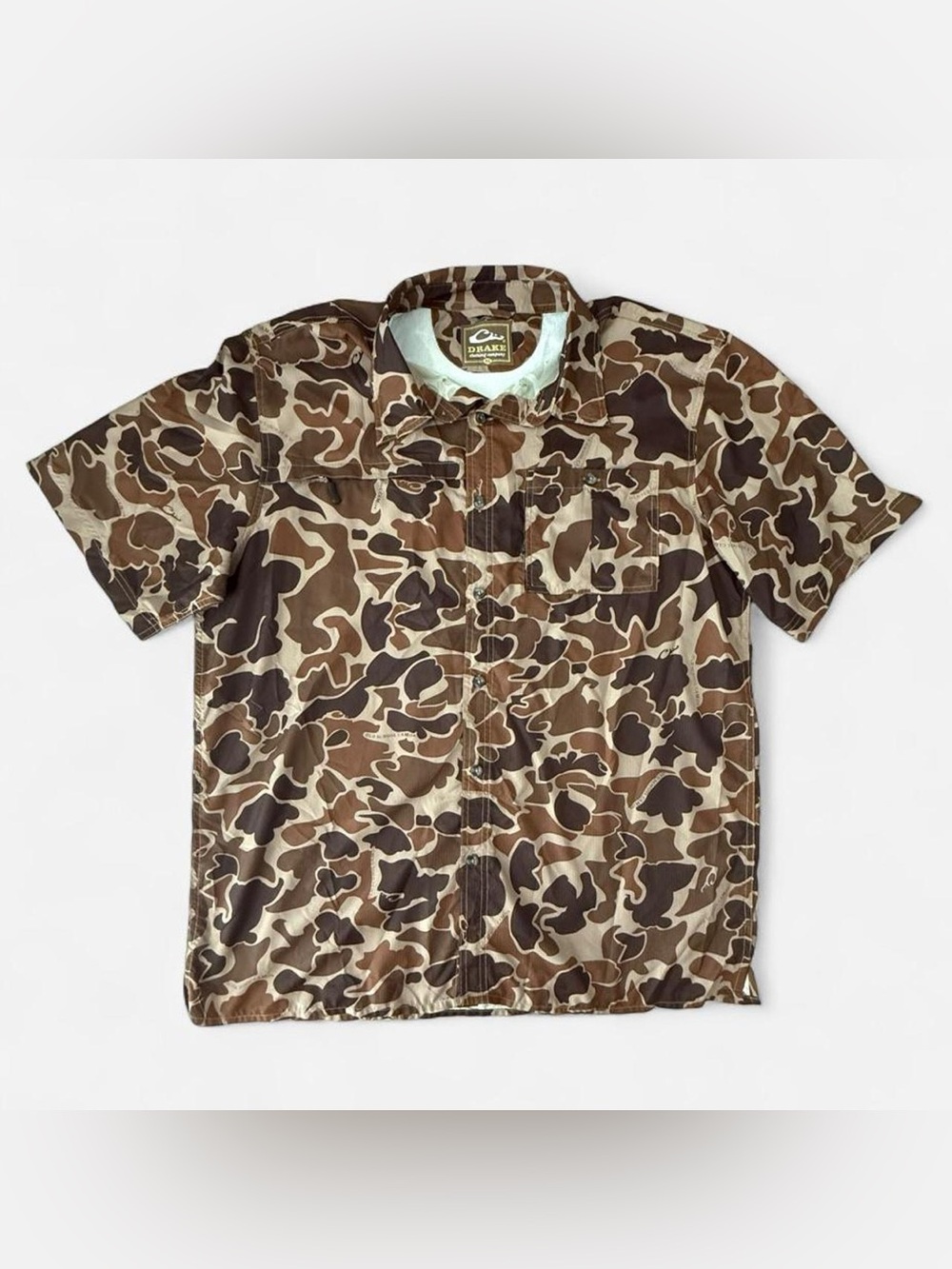 Drake Clothing Co. Old School Camo Vented Shirt